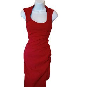 LE CHATEAU Red Stretch Dress XXS NEW NWT